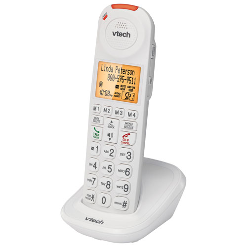 Téléphone amplifié sans fil supplémentaire DECT 6 GHz CareLine de VTech