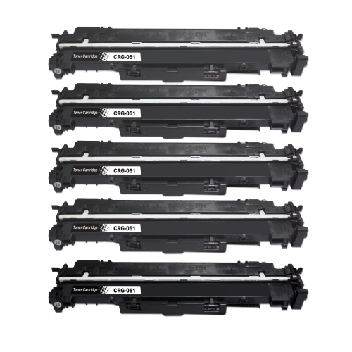 Max Saving -5PK CRG051 toner Cartridge Compatible for Canon 051 Cartridge ImageCLASS LBP162dw MF264dw MF267dw CRG 051 1700page