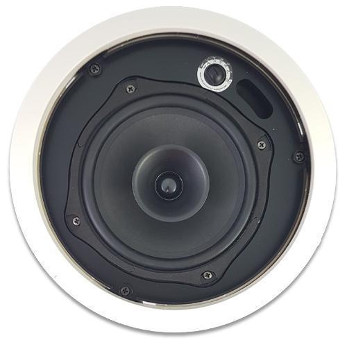 Prologue PL-C60 In-Ceiling Speaker In Can 6.5" 60 Watts 8 Ohms Or 70V White