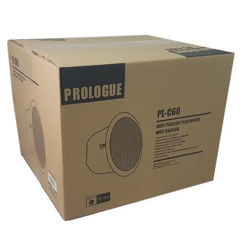 Prologue PL-C60 In-Ceiling Speaker In Can 6.5" 60 Watts 8 Ohms Or 70V White