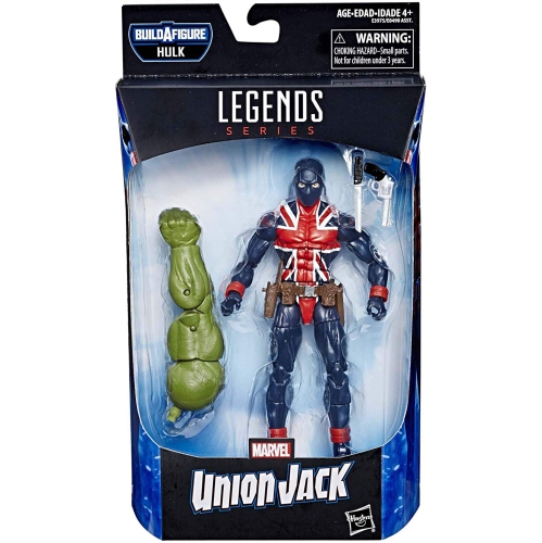 Marvel Legends Avengers Endgame 6 Inch Action Figure BAF Hulk - Union Jack