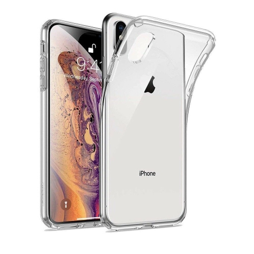 CSMART  【】 Ultra Thin Soft Tpu Silicone Jelly Bumper Back Cover Case for Iphone Xr (6.1"), Transparent Clear