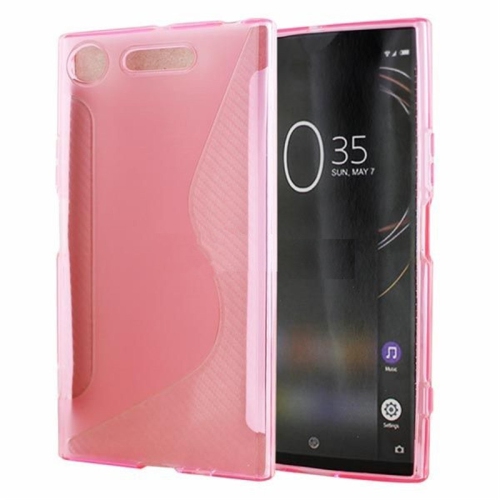 【CSmart】Ultra Thin Soft TPU Silicone Jelly Bumper Back Cover Case for Sony XZ1, Hot Pink