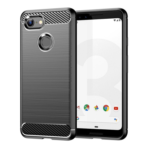 PANDACO étui en métal brossé noir pour Pixel 3a XL de Google