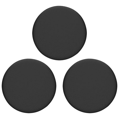 PopSockets Pop Mini Universal Cell Phone Expanding Grip & Stand - Set of 3 - Black