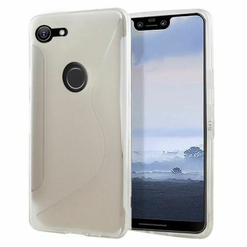 Image 1 de 1.. Étui Coque de protection arrière ultra fin et souple en silicone TPU Jelly pour Google Pixel 3a XL, Claire