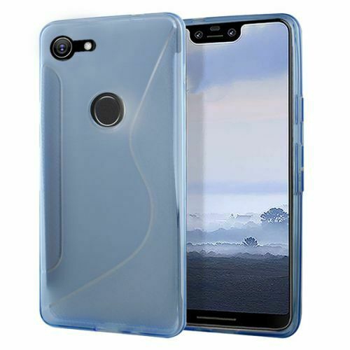 【CSmart】 Ultra Thin Soft TPU Silicone Jelly Bumper Back Cover Case for Google Pixel 3 XL, Blue