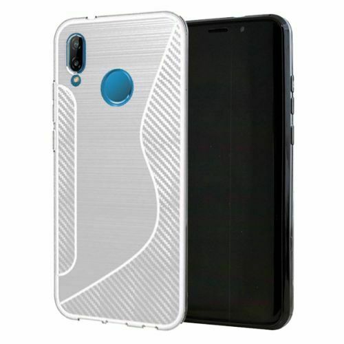 【CSmart】 Ultra Thin Soft TPU Silicone Jelly Bumper Back Cover Case for Huawei P20 Lite, Clear