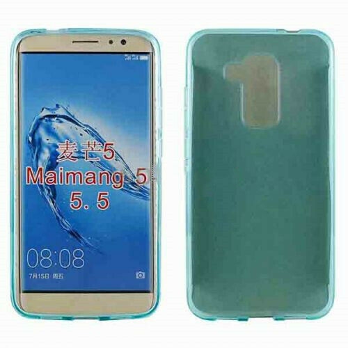 【CSmart】 Ultra Thin Soft TPU Silicone Jelly Bumper Back Cover Case for Huawei Nova Plus, Light Blue
