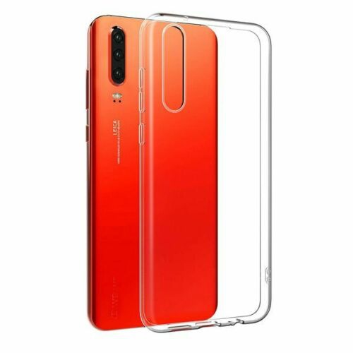 【CSmart】 Ultra Thin Soft TPU Silicone Jelly Bumper Back Cover Case for Huawei P30, Transparent Clear