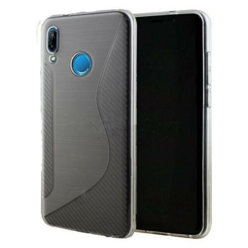 【CSmart】 Ultra Thin Soft TPU Silicone Jelly Bumper Back Cover Case for Huawei P30 Lite, Clear