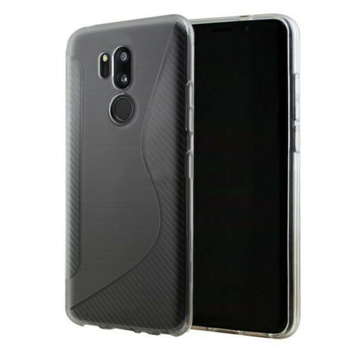 【CSmart】 Ultra Thin Soft TPU Silicone Jelly Bumper Back Cover Case for LG G7 & G7 One, Clear