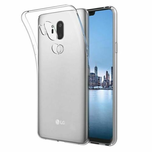 【CSmart】 Ultra Thin Soft TPU Silicone Jelly Bumper Back Cover Case for LG G7 & G7 One, Transparent Clear