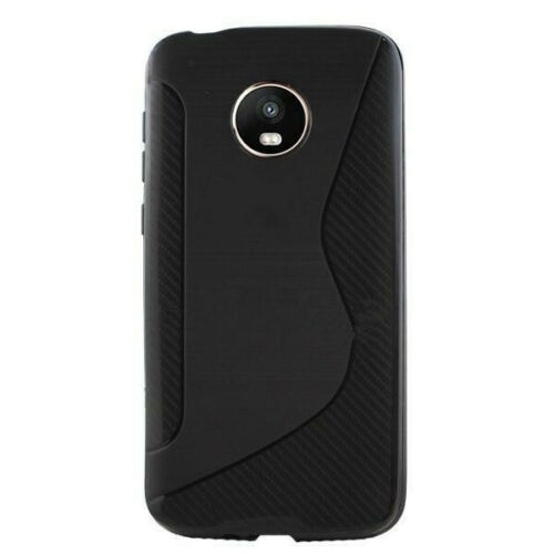 【CSmart】 Ultra Thin Soft TPU Silicone Jelly Bumper Back Cover Case for Motorola G6, Black
