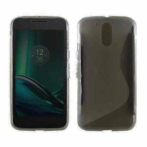 【CSmart】 Ultra Thin Soft TPU Silicone Jelly Bumper Back Cover Case for Motorola G4 / G4 Plus, Smoke