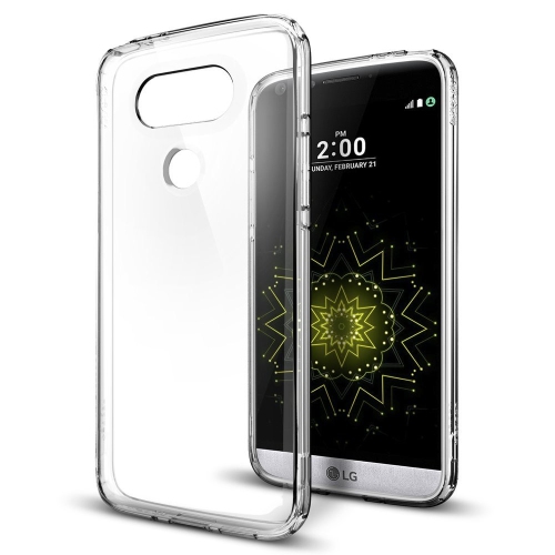Étui Coque de protection arrière ultra fin et souple en silicone TPU Jelly pour LG G5, Claire