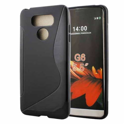 【CSmart】 Ultra Thin Soft TPU Silicone Jelly Bumper Back Cover Case for LG G6, Black