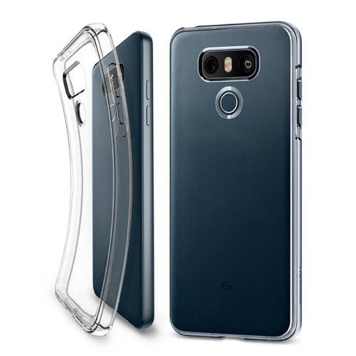 【CSmart】 Ultra Thin Soft TPU Silicone Jelly Bumper Back Cover Case for LG G6, Transparent Clear