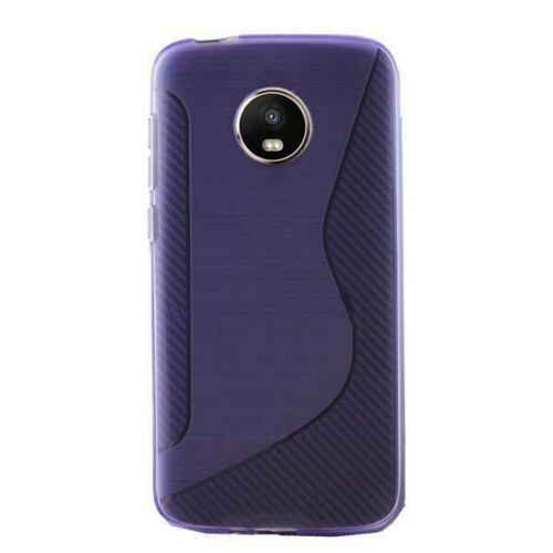 【CSmart】 Ultra Thin Soft TPU Silicone Jelly Bumper Back Cover Case for Motorola G6, Purple