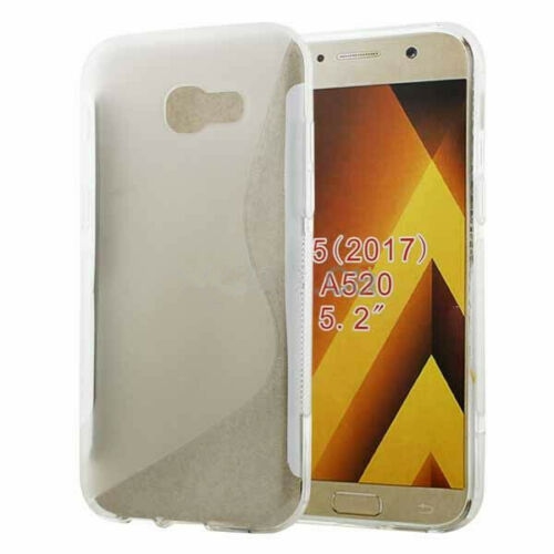 【CSmart】 Ultra Thin Soft TPU Silicone Jelly Bumper Back Cover Case for Samsung Galaxy A5 2017, Clear