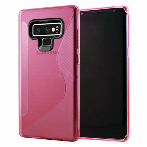 【CSmart】 Ultra Thin Soft TPU Silicone Jelly Bumper Back Cover Case for Samsung Note 9, Hot Pink