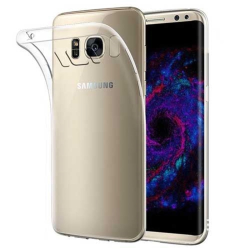 【CSmart】 Ultra Thin Soft TPU Silicone Jelly Bumper Back Cover Case for Samsung Galaxy S8, Transparent