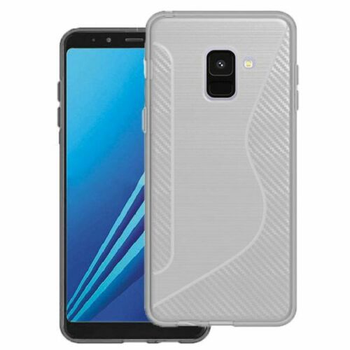 【CSmart】 Ultra Thin Soft TPU Silicone Jelly Bumper Back Cover Case for Samsung Galaxy A8 2018, Clear