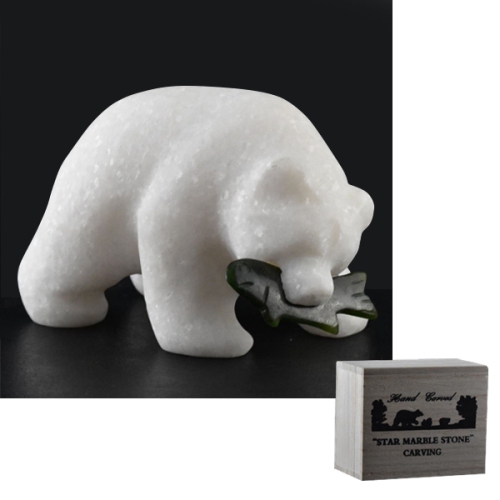 Matsuda HD Marble Stone - Grizzly Bear Fishing