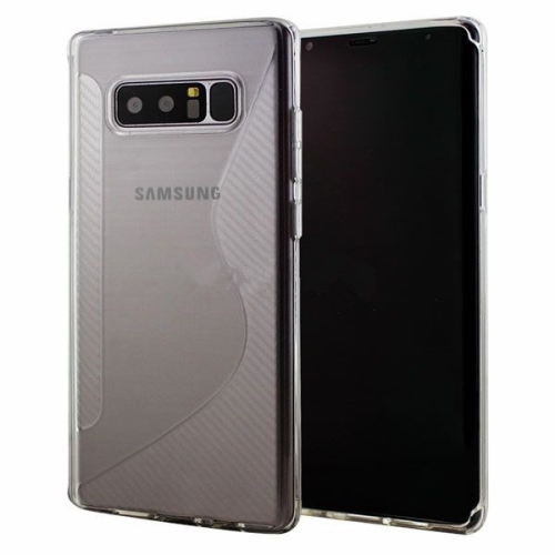 【CSmart】 Ultra Thin Soft TPU Silicone Jelly Bumper Back Cover Case for Samsung Note 8, Clear