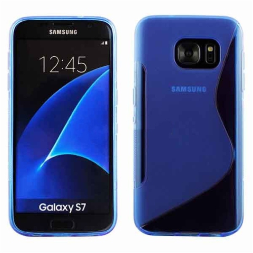 gastheer Reizen hoed CSmart】 Ultra Thin Soft TPU Silicone Jelly Bumper Back Cover Case for  Samsung Galaxy S7, Blue | Best Buy Canada