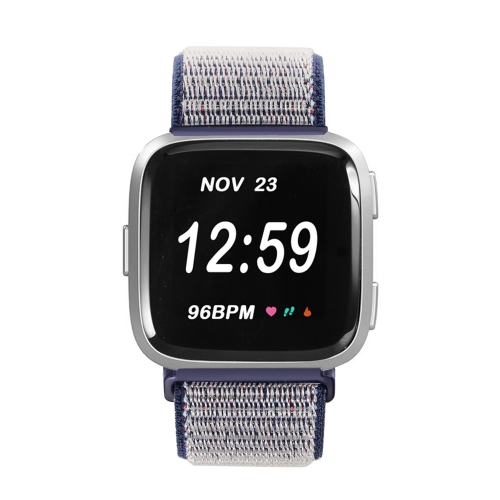 StrapsCo Woven Nylon Watch Band Strap for Fitbit Versa