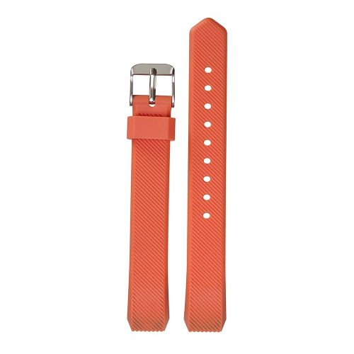 StrapsCo Silicone Rubber Watch Band Strap for Fitbit Ace - Orange