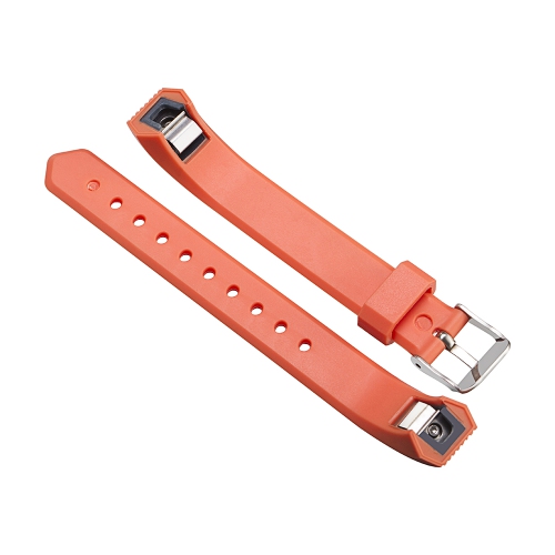 StrapsCo Silicone Rubber Watch Band Strap for Fitbit Ace - Orange