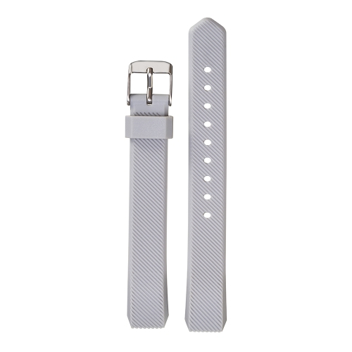 StrapsCo Silicone Rubber Watch Band Strap for Fitbit Ace - Grey