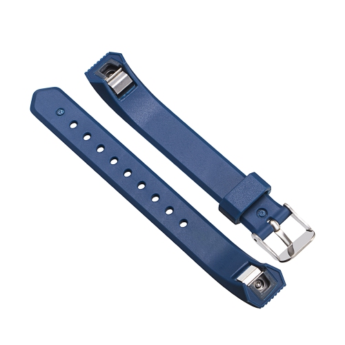 StrapsCo Silicone Rubber Watch Band Strap for Fitbit Ace - Dark Blue