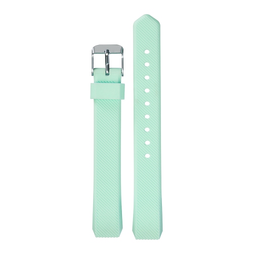 StrapsCo Silicone Rubber Watch Band Strap for Fitbit Ace - Mint Green
