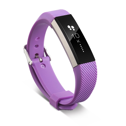 StrapsCo Silicone Rubber Watch Band Strap for Fitbit Ace - Purple