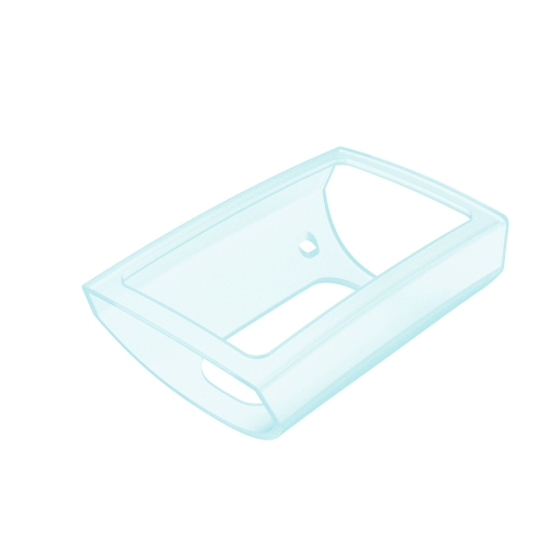 StrapsCo Silicone Rubber Protective Case for Fitbit Charge 3 - Mint Green