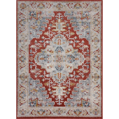 Ladole Rugs Meshkabad Cream Beige Antique Persian Indoor Area Rug Carpet, 4x5