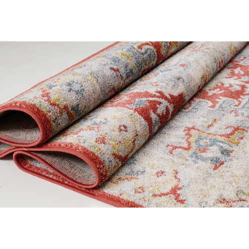 Ladole Rugs Meshkabad Cream Beige Antique Persian Indoor Area Rug Carpet, 5x7