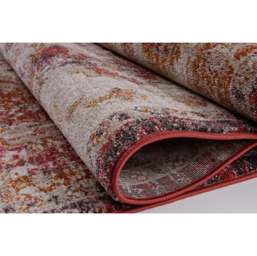 Cream Red Ottoman Terra Antique Area Rug Soft Carpet For Living Room 7x9 Size 6'7" x 9'2"