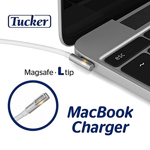 Tucker TM Charger Fit for MacBook Pro Charger, 85W Magsafe 1 Power Adapter, L-Tip Magnetic Connector - Magsafe Charger 8