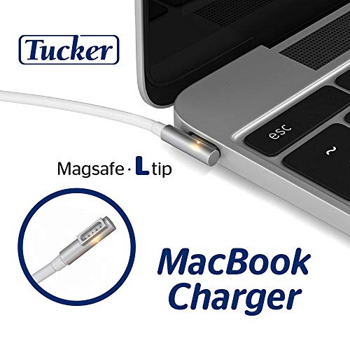Tucker TM Charger Fit for MacBook Pro Charger, 60W Magsafe 1 Power Adapter, L-Tip Magnetic Connector - Magsafe Charger