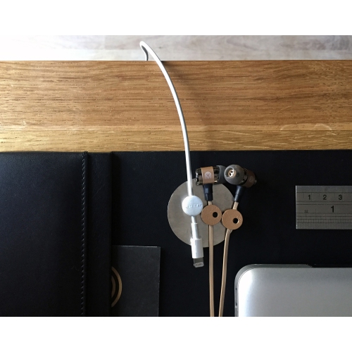 Universal Nearbuds Magnetic Cord and Cable Organiser - White