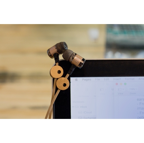 Universal Nearbuds Magnetic Cord and Cable Organiser - Gold