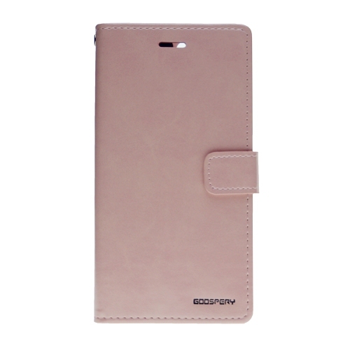 étui agenda goospery bluemoon pour iphone 6/6sPlus, or rose