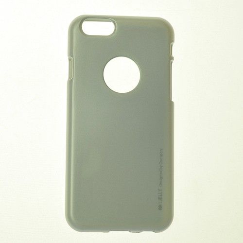 Iphone 5/s/SE Goospery iJelly Metal Case, Silver