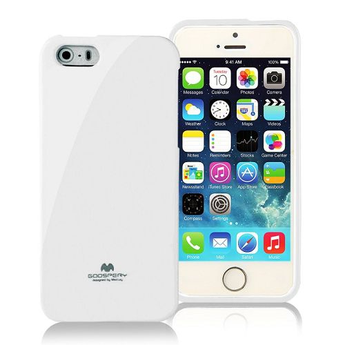 Iphone 5/s/SE Goospery Jelly Case, White