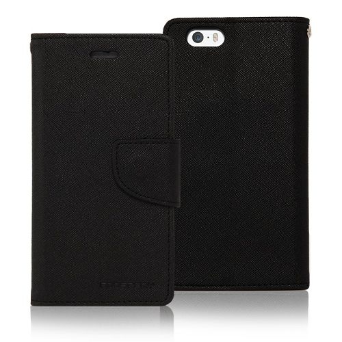 Iphone 5/s/SE Goospery Fancy Diary Case, Black