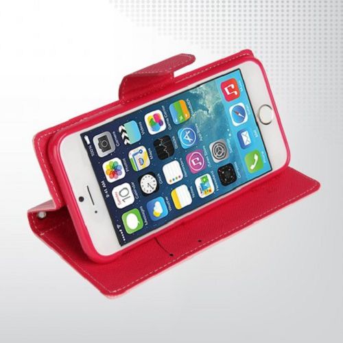 Étui Goospery Fancy Diary pour iPhone 5 / s / SE, rose pâle
